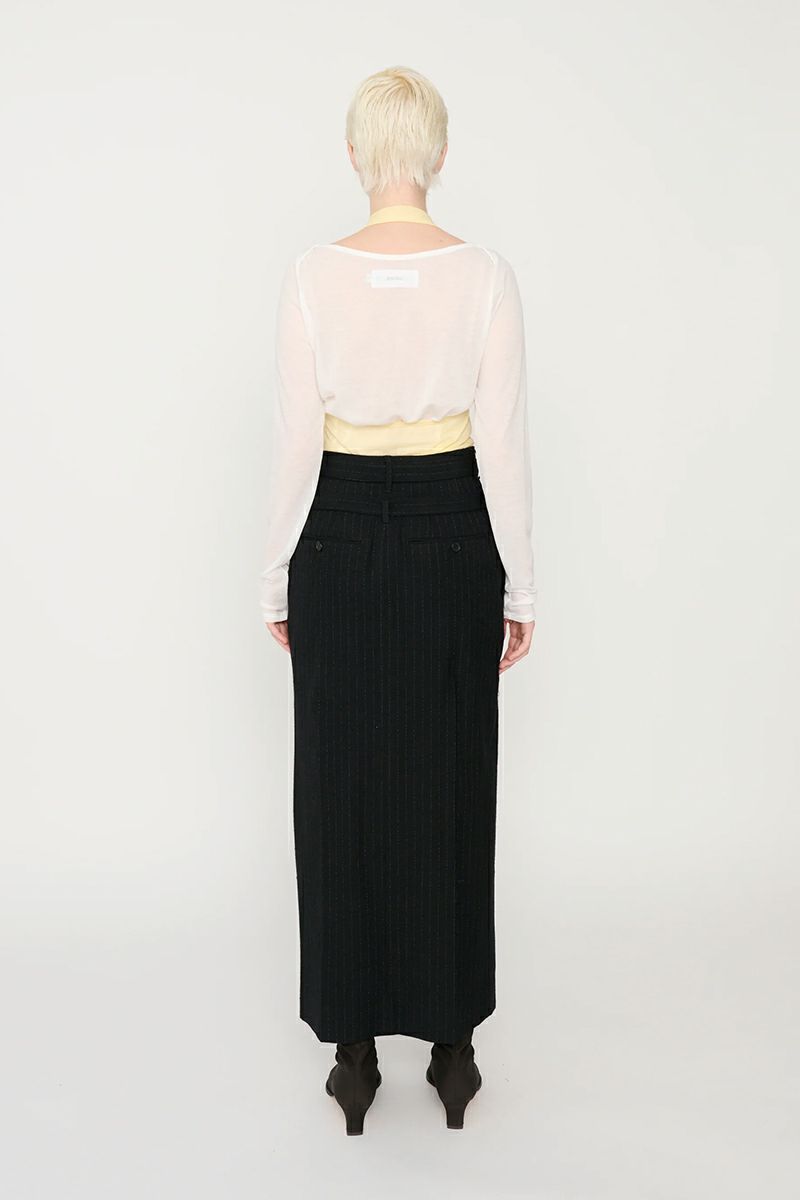 JANE SMITH(ジェーンスミス)COTTON SHEER BOAT NECK PULLOVER コットンシアーボートネックプルオーバー 24WCT-#636L -11