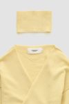 JANE SMITH(ジェーンスミス)7G CACHECOEUR CARDIGAN WITH NECK WARMER 7Gカシュクールカーディガンウィズネックウォーマー 24WKN-#682L -3
