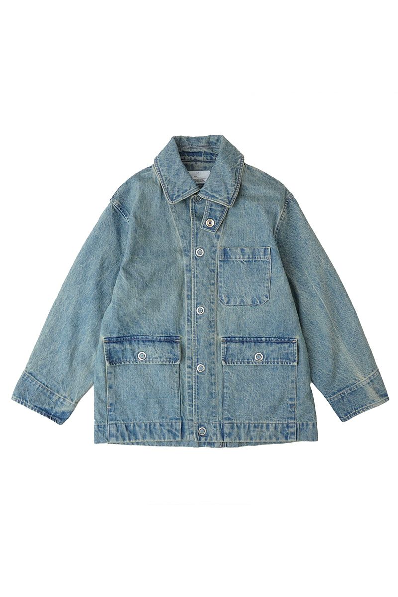 MY___(マイ)DENIM WORK JACKET デニムワークジャケット 241-61701 -1