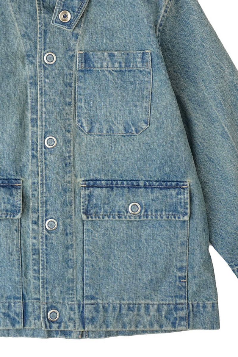 MY___(マイ)DENIM WORK JACKET デニムワークジャケット 241-61701 -3