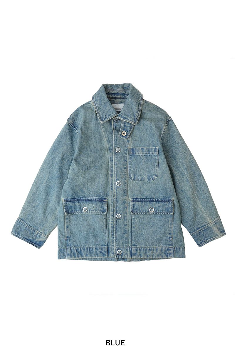 MY___(マイ)DENIM WORK JACKET デニムワークジャケット 241-61701 -14