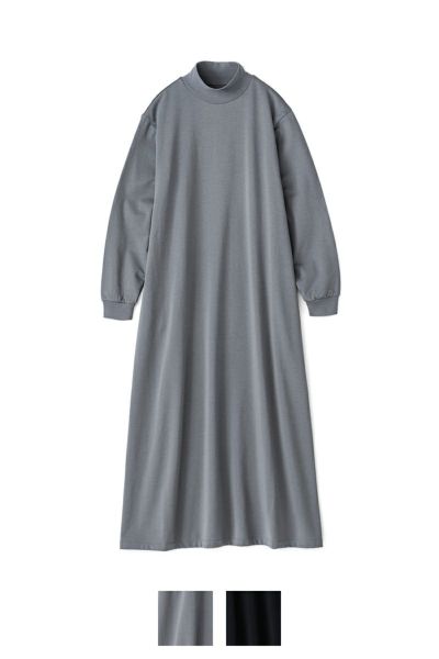 Graphpaper(グラフペーパー)Cotton Light Terry High Neck Dress コットンライトテリーハイネックドレス GL243-70238
