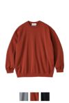 Graphpaper(グラフペーパー)Cotton Light Terry Crew Neck コットンライトテリークルーネックスウェット GU243-70235