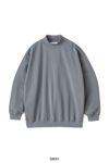 Graphpaper(グラフペーパー)Cotton Light Terry Mock Neck コットンライトテリーモックネックスウェット GU243-70236 -4