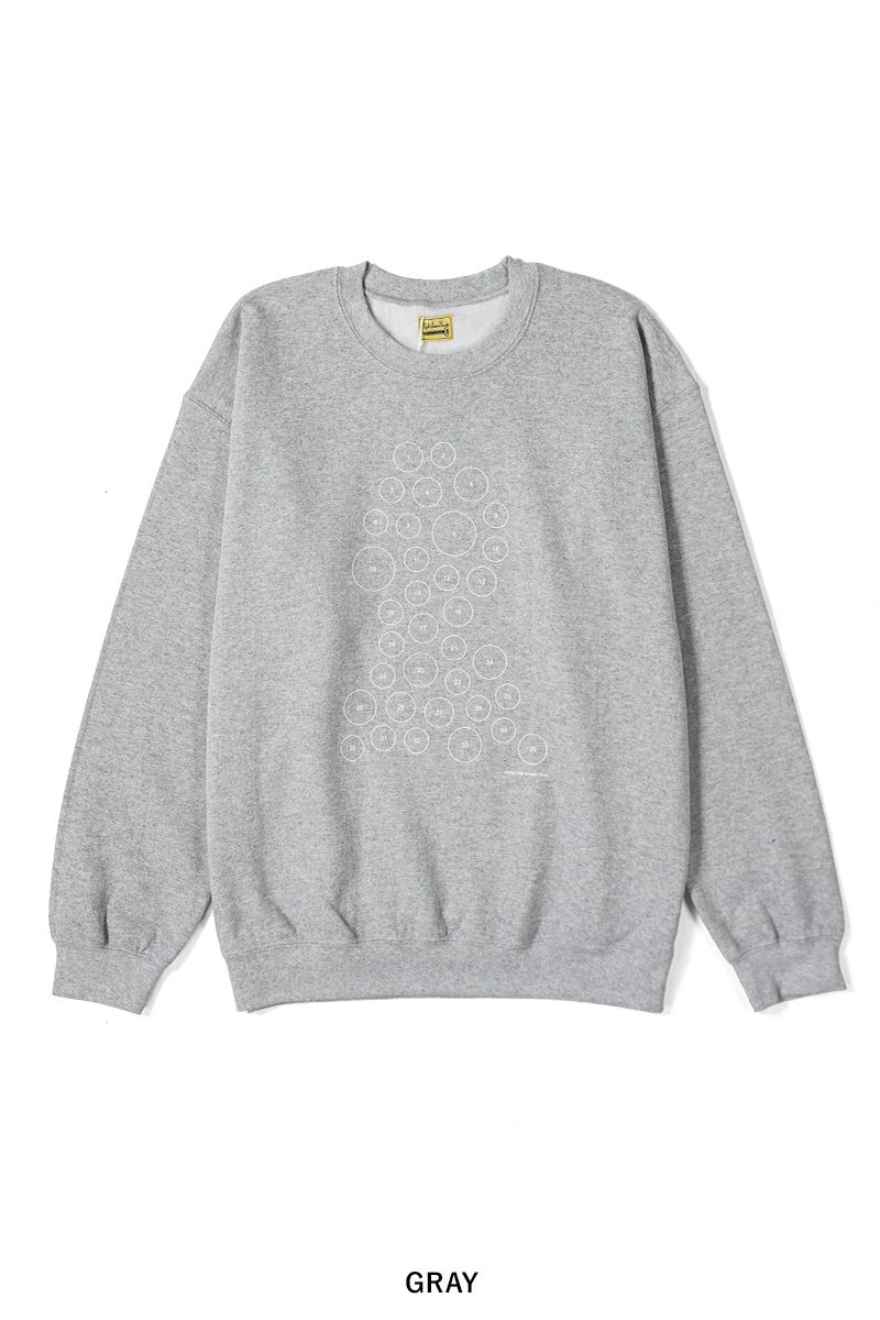 High Scream Center(ハイスクリームセンター)BUTTON BAADGES ver2 SWEAT SHIRT ボタンバッジスウェットシャツ HSC24FW-CT03 -10