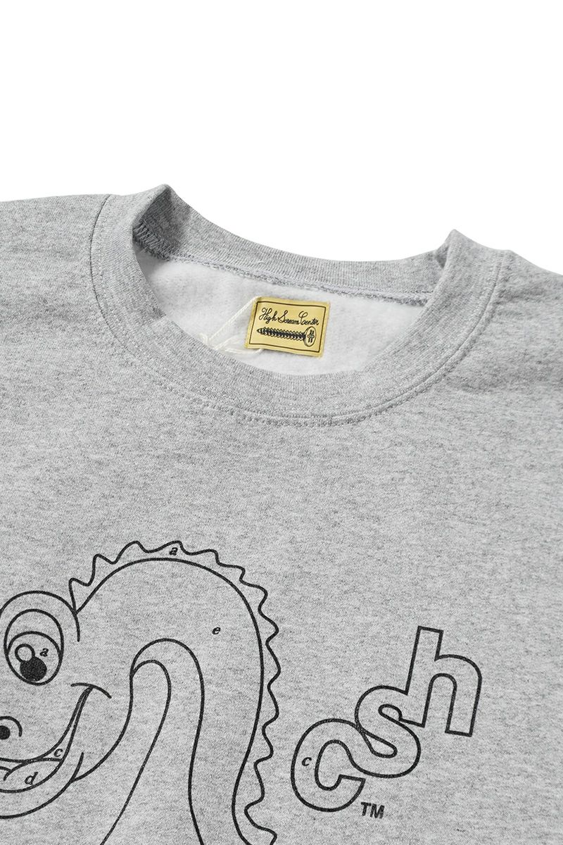 High Scream Center(ハイスクリームセンター)COLORING SWEAT SHIRT カラーリングスウェットシャツ HSC24FW-CT08 -3