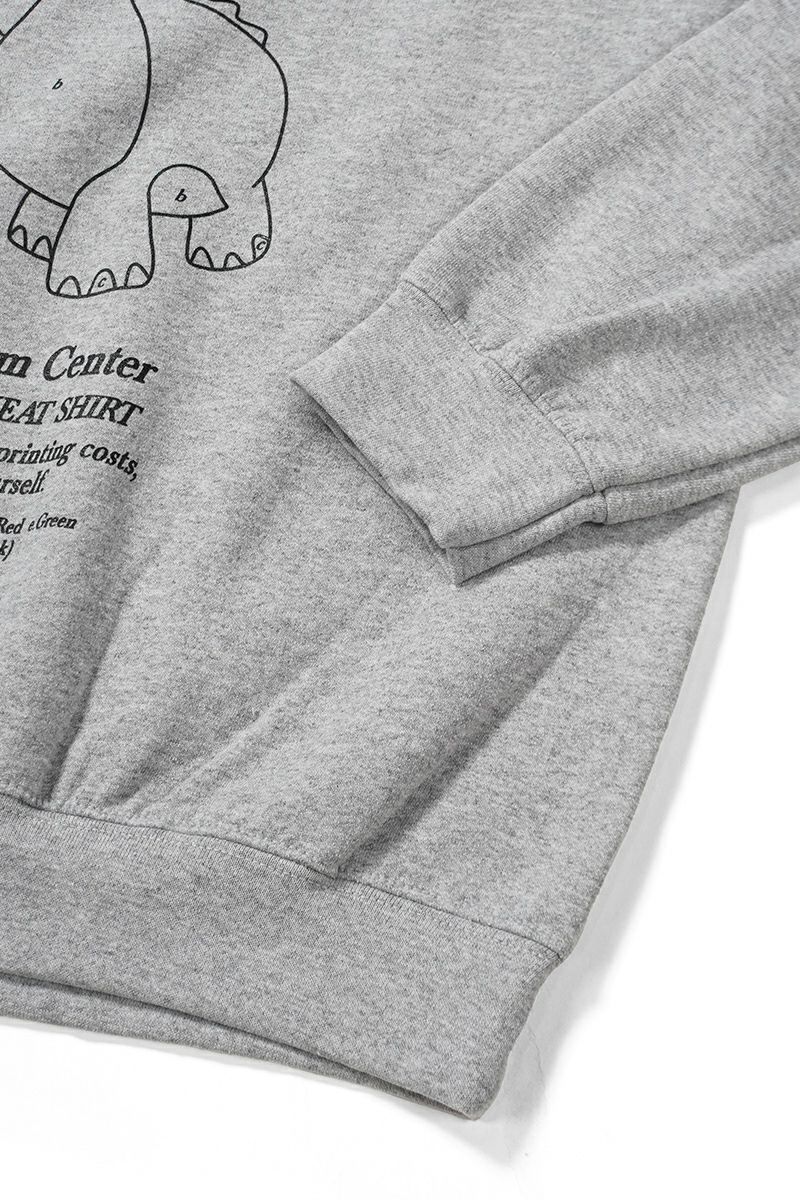 High Scream Center(ハイスクリームセンター)COLORING SWEAT SHIRT カラーリングスウェットシャツ HSC24FW-CT08 -6