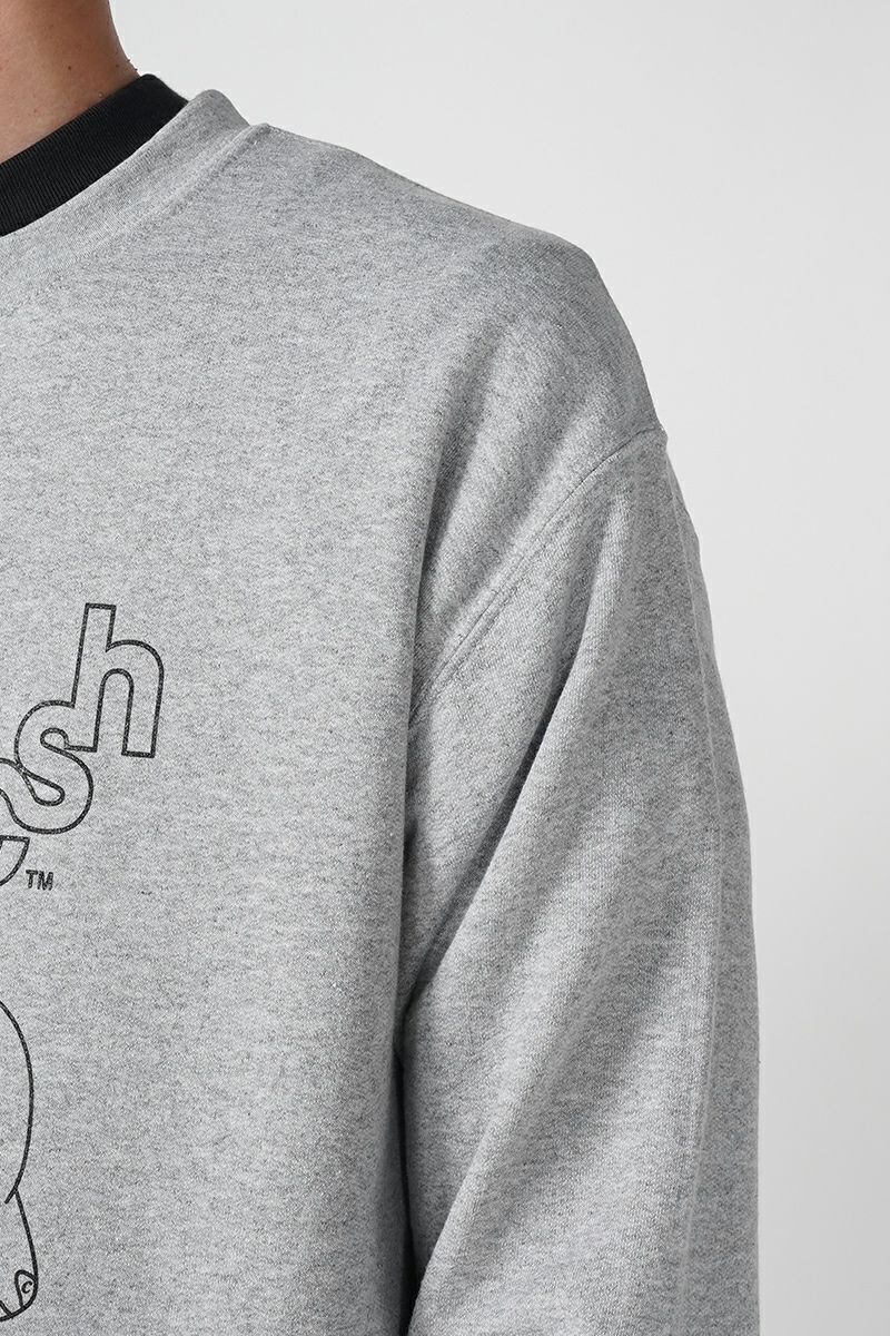 High Scream Center(ハイスクリームセンター)COLORING SWEAT SHIRT カラーリングスウェットシャツ HSC24FW-CT08 -11