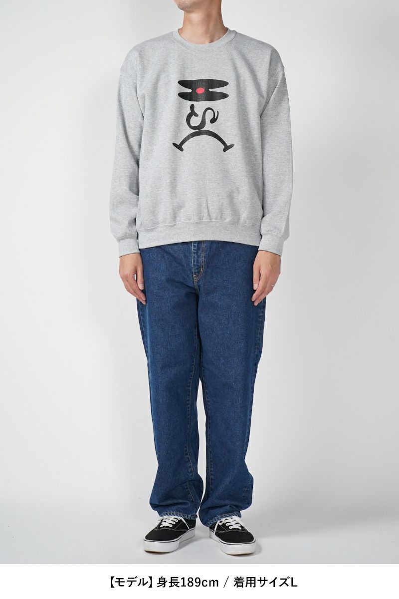 High Scream Center(ハイスクリームセンター)HSC FACE SWEAT SHIRT HSCフェイススウェットシャツ HSC24FW-CT10 -10