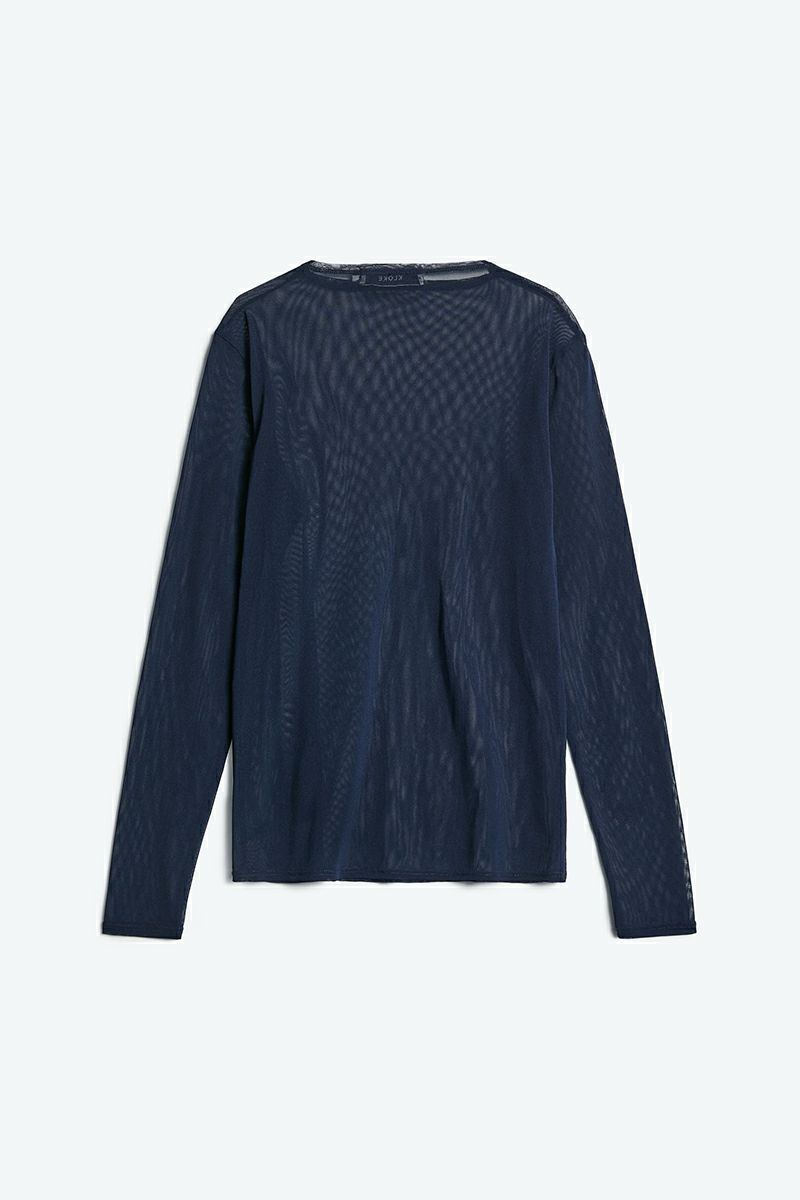 KLOKE(クローク)Exist Mesh Long Sleeve Top イグジストメッシュ長袖トップス KLWPC3713 -1