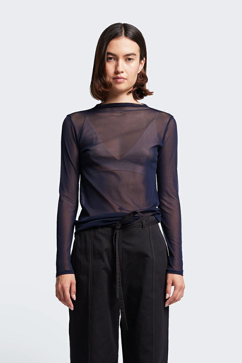 KLOKE(クローク)Exist Mesh Long Sleeve Top イグジストメッシュ長袖トップス KLWPC3713 -5