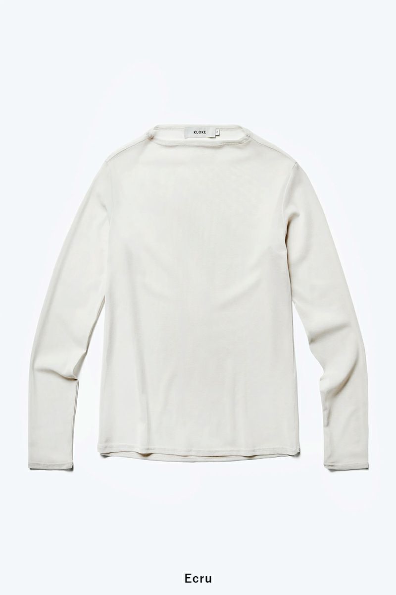 KLOKE(クローク)Exist Mesh Long Sleeve Top イグジストメッシュ長袖トップス KLWPC3713 -15