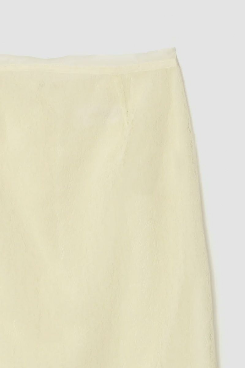 JANE SMITH(ジェーンスミス)FLOCKY LACE LAYERED SKIRT フロッキーレースレイヤードスカート 24WSK-#614L -3