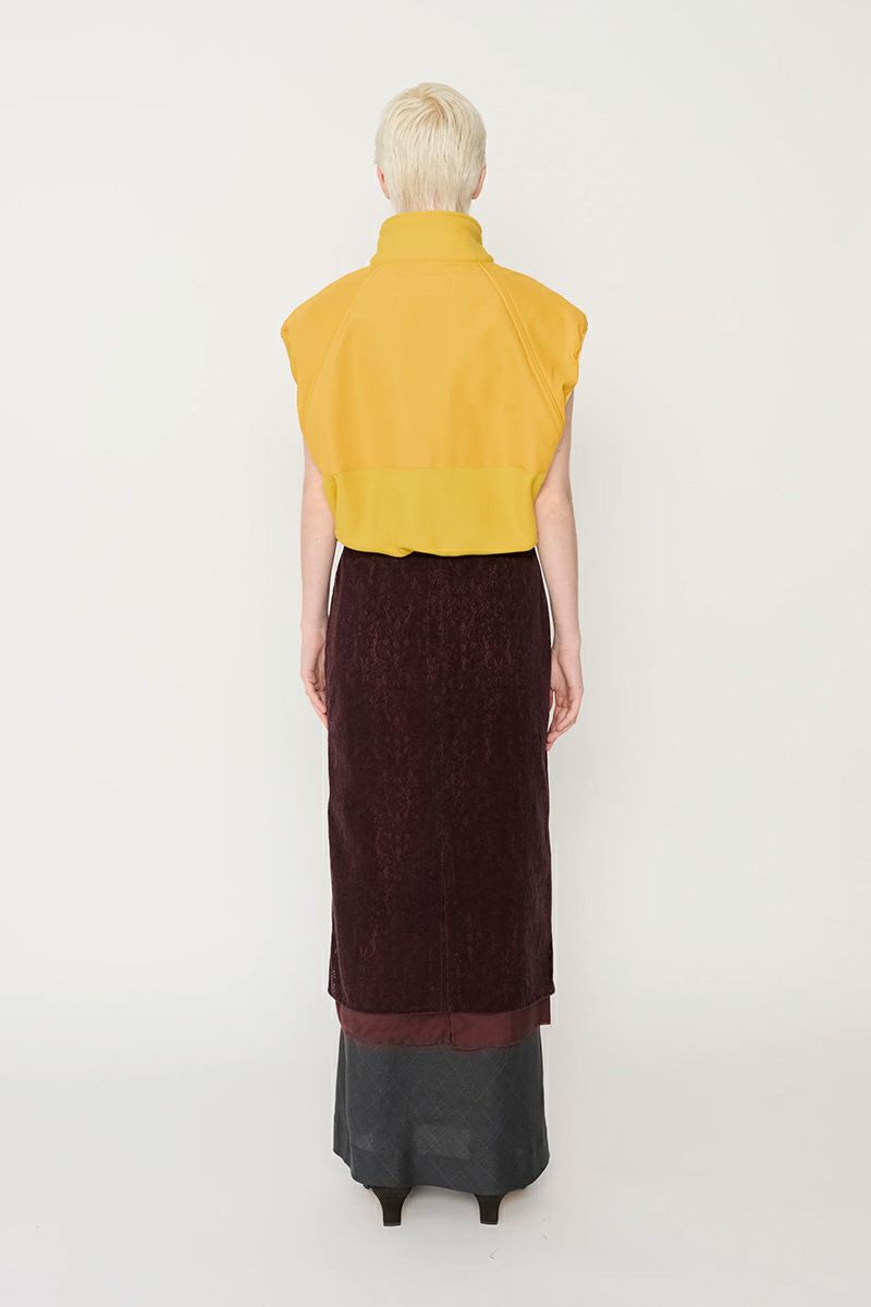 JANE SMITH(ジェーンスミス)FLOCKY LACE LAYERED SKIRT フロッキーレースレイヤードスカート 24WSK-#614L -10
