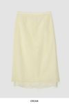 JANE SMITH(ジェーンスミス)FLOCKY LACE LAYERED SKIRT フロッキーレースレイヤードスカート 24WSK-#614L -14