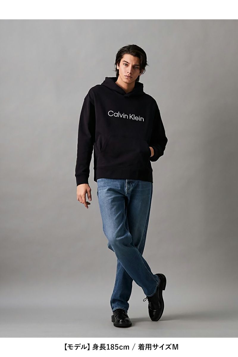 Calvin Klein(カルバン クライン)LS STANDARD HOODIE スタンダードロゴパーカー 40HM231 -11