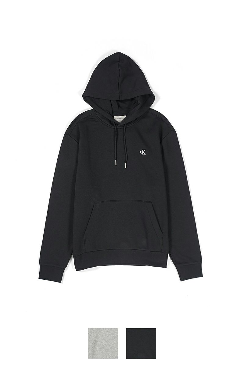Calvin Klein(カルバン クライン)Ls Archive Fleece Po Hood ロングスリーブアーカイブロゴフリースパーカー 40QM431