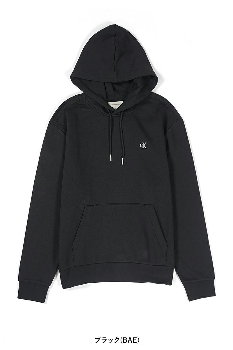 Calvin Klein(カルバン クライン)Ls Archive Fleece Po Hood ロングスリーブアーカイブロゴフリースパーカー 40QM431 -8
