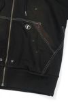 FAF(エフエーエフ)AGED ZIP UP HOODIE エイジドジップアップフーディ 002341204 -7