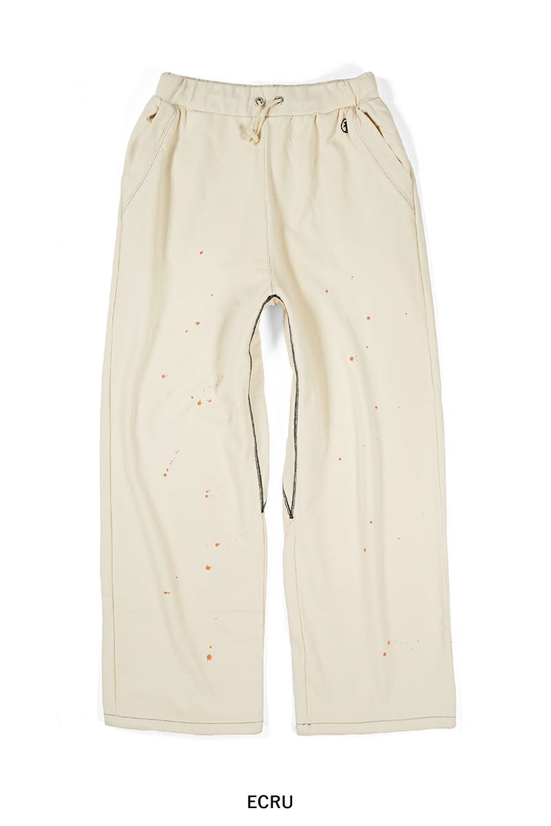 FAF AGED BAGGY SWEAT PANTSスウェットパンツ サイズ2 FAF(エフエーエフ)のAGED BAGGY SWEAT PANTS BLACKの通販