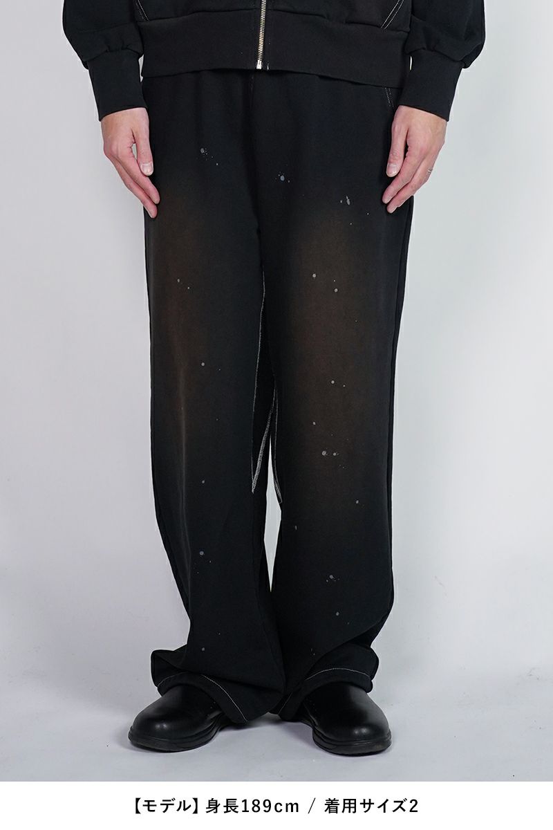 FAF(エフエーエフ)AGED BAGGY SWEAT PANTS エイジドバギースウェットパンツ 002341407 -19
