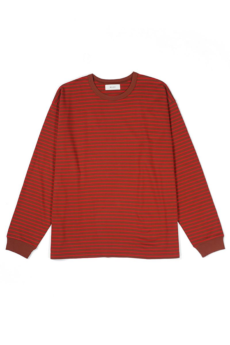 WELLDER(ウェルダー)Stripe Long Sleeve ストライプ長袖カットソー WM24ACU04 -12