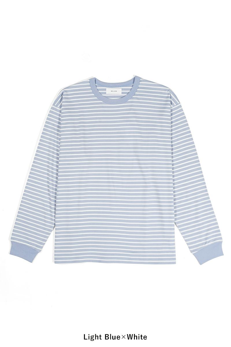 WELLDER(ウェルダー)Stripe Long Sleeve ストライプ長袖カットソー WM24ACU04 -17