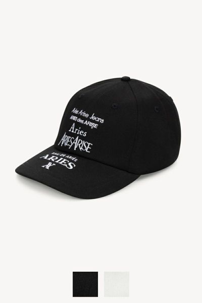ARIES(アリーズ)Perfume Cap パフューム刺繍コットンベースボールキャップ AR90005