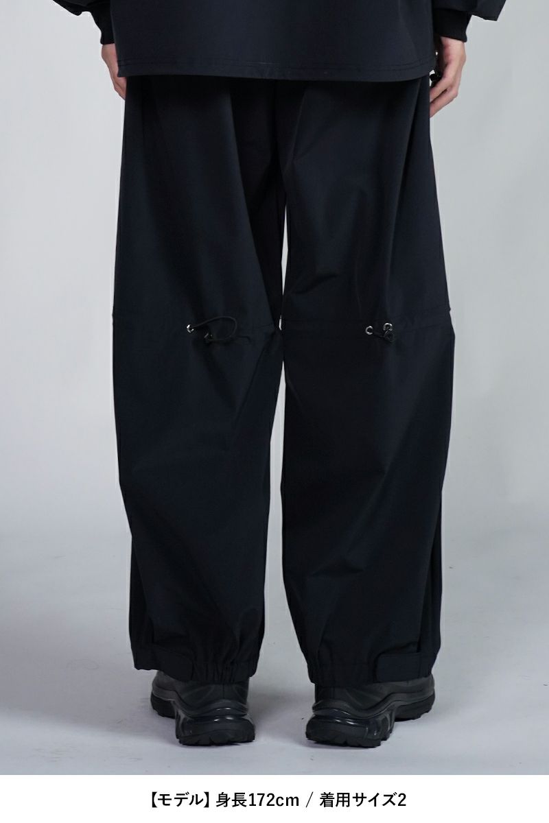 『美品』WISM購入 CHASSE SPIDER PANTS 黒サイズ2 CHASSE Spider Pant 