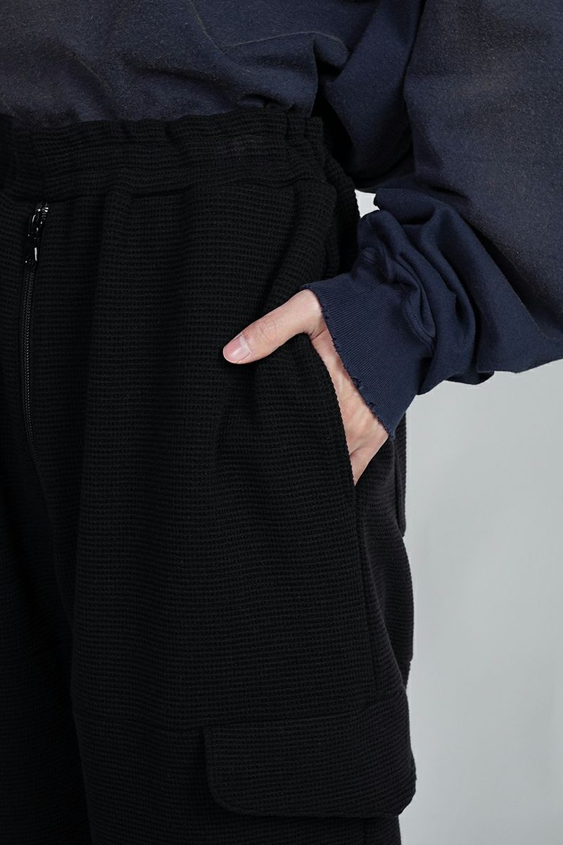 CHASSE(チェイス)Waffle Zip Pants ワッフルジップパンツ CHA24AW_PT02 -2
