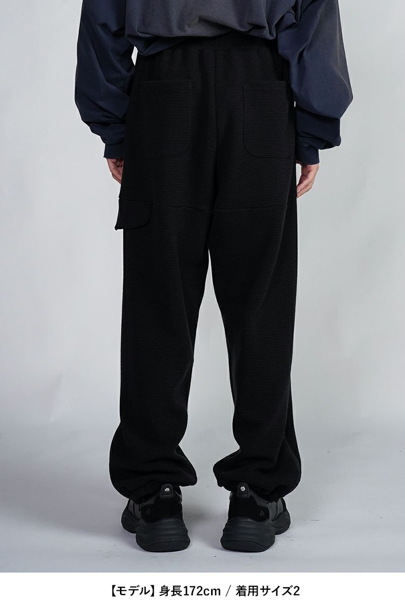 CHASSE(チェイス)Waffle Zip Pants ワッフルジップパンツ CHA24AW_PT02 -9
