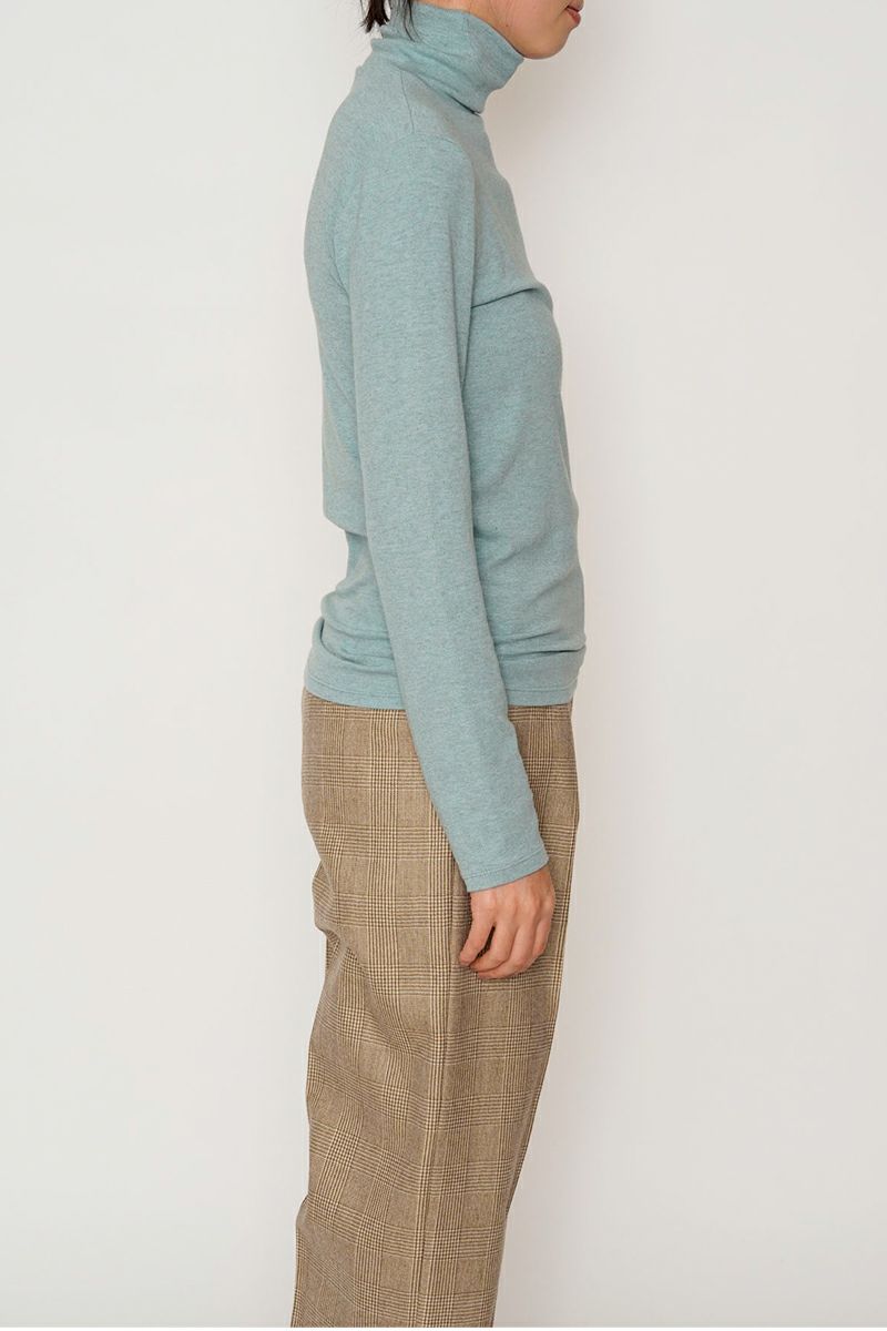 MY___(マイ)WOOL TELECO TURTLENECK TOPS ウールテレコタートルネックトップス 243-61104 -2