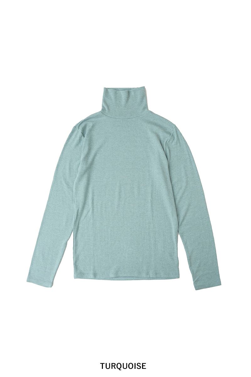 MY___(マイ)WOOL TELECO TURTLENECK TOPS ウールテレコタートルネックトップス 243-61104 -5