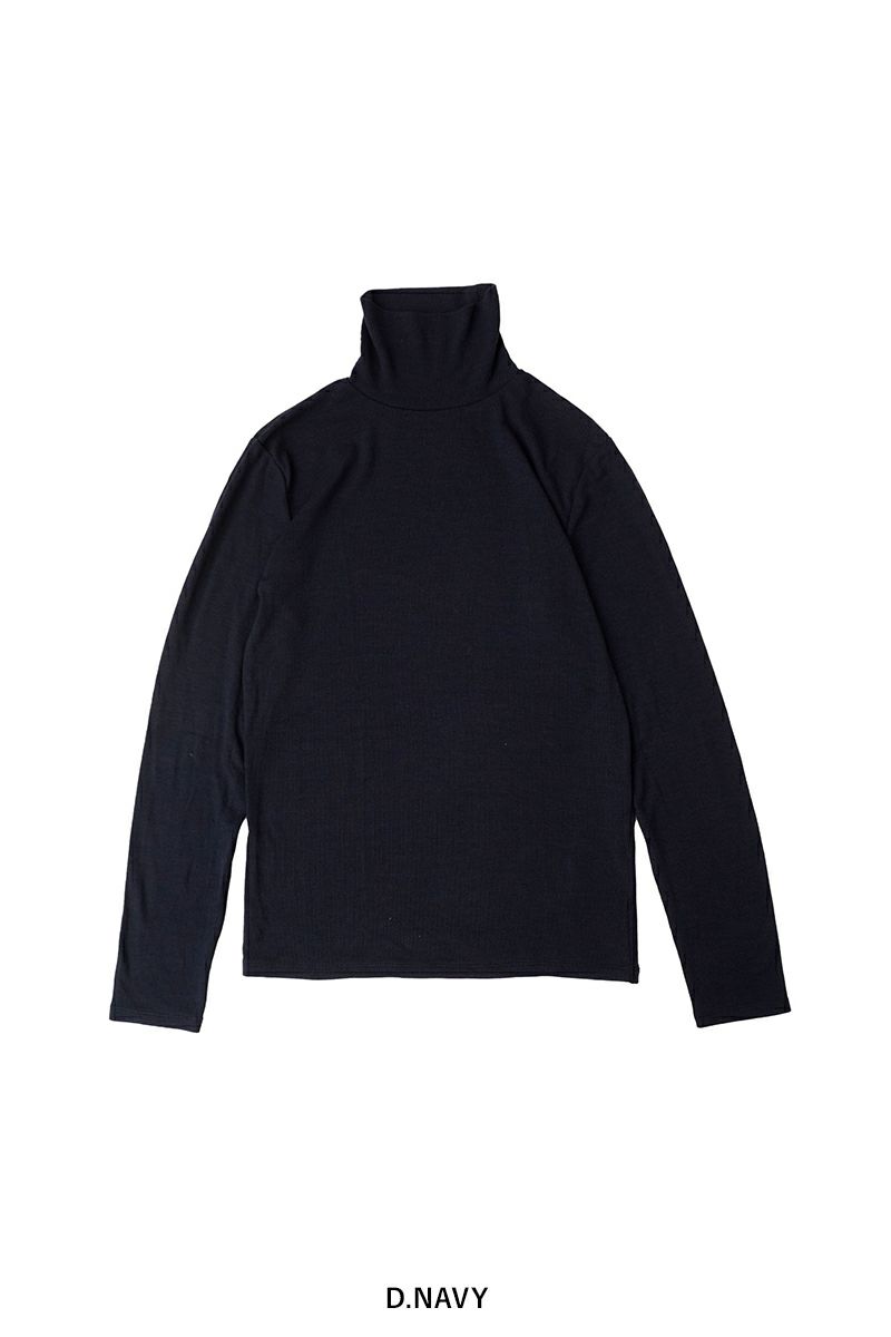 MY___(マイ)WOOL TELECO TURTLENECK TOPS ウールテレコタートルネックトップス 243-61104 -7