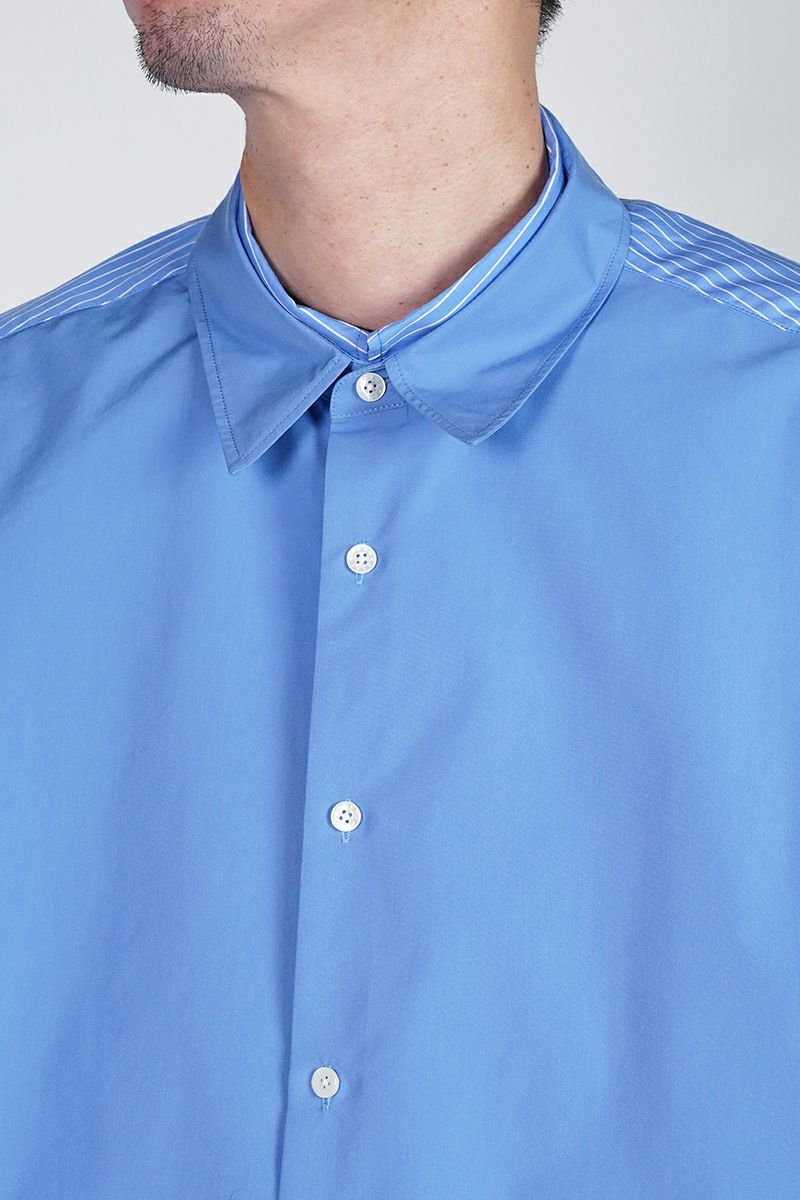 SOFTHYPHEN(ソフトハイフン)DOUBLE FRONT OVER SIZED SIGNATURE SHIRT ダブルフロントオーバーサイズシグネチャーシャツ MGMFB231265 -8