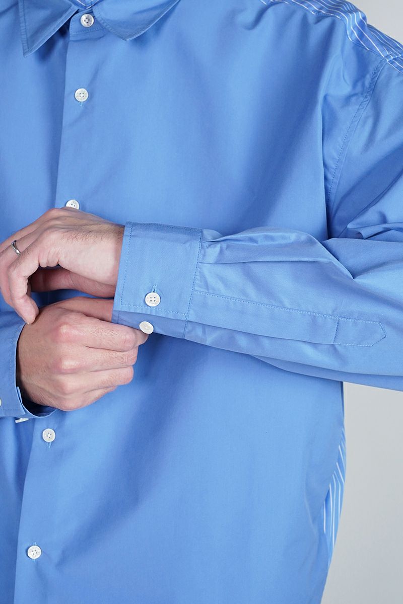 SOFTHYPHEN(ソフトハイフン)DOUBLE FRONT OVER SIZED SIGNATURE SHIRT ダブルフロントオーバーサイズシグネチャーシャツ MGMFB231265 -10