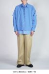 SOFTHYPHEN(ソフトハイフン)DOUBLE FRONT OVER SIZED SIGNATURE SHIRT ダブルフロントオーバーサイズシグネチャーシャツ MGMFB231265 -12