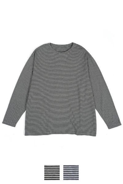 Porter Classic(ポータークラシック)H/W BEATNIK BORDER CREWNECK ハンドワーク ビートニク クルーネック PC-006-3116