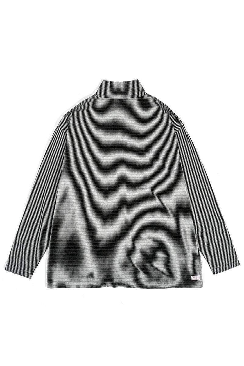 Porter Classic(ポータークラシック)H/W BEATNIK BORDER ZIP UP TURTLENECK ハンドワーク ビートニク ジップアップタートルネック PC-006-3116 -2
