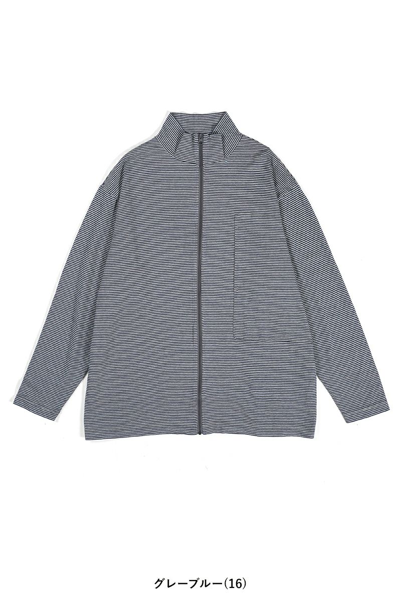 Porter Classic(ポータークラシック)H/W BEATNIK BORDER ZIP UP TURTLENECK ハンドワーク ビートニク ジップアップタートルネック PC-006-3116 -12