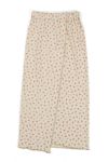 kengo(ケンゴ)kobana ga saita printed rib long skirt 小花が咲いたプリントロングスカート K24FW-SK1 -1