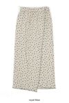 kengo(ケンゴ)kobana ga saita printed rib long skirt 小花が咲いたプリントロングスカート K24FW-SK1 -7