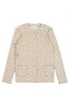 kengo(ケンゴ)kobana ga saita printed rib cardigan 小花が咲いたプリントカーディガン K24FW-TP2 -1