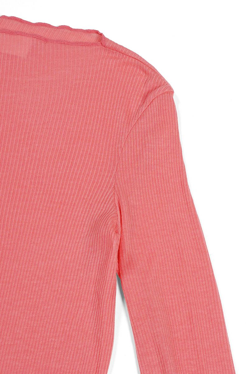 kengo(ケンゴ)tencel wool slash neck long sleeve top テンセルスラッシュネックロングスリーブトップス KBC-TP5 -4