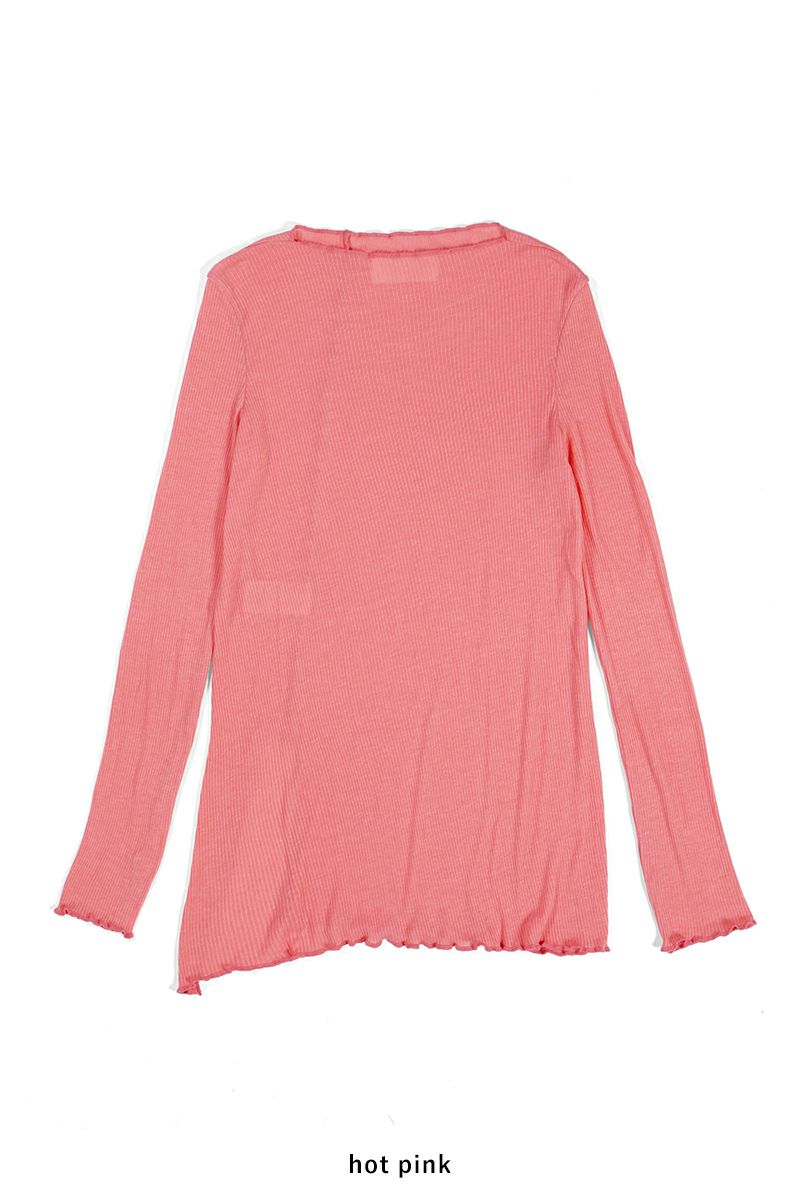 kengo(ケンゴ)tencel wool slash neck long sleeve top テンセルスラッシュネックロングスリーブトップス KBC-TP5 -8