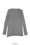 kengo(ケンゴ)tencel wool slash neck long sleeve top テンセルスラッシュネックロングスリーブトップス KBC-TP5 -9