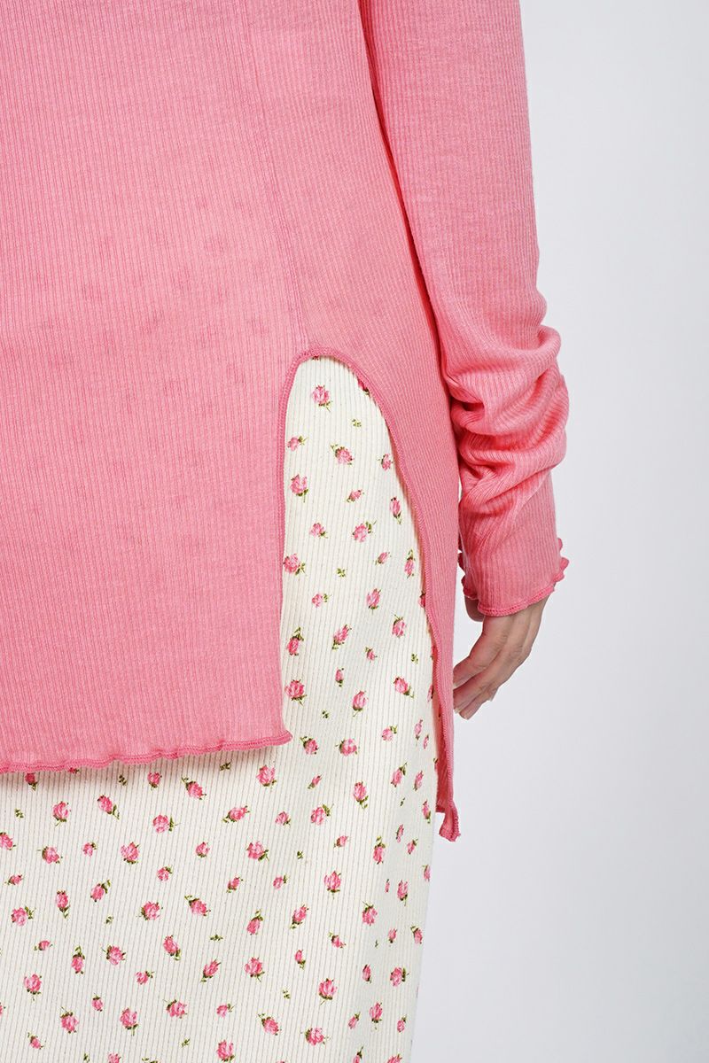 kengo(ケンゴ)tencel wool slash neck long sleeve top テンセルスラッシュネックロングスリーブトップス KBC-TP5 -13