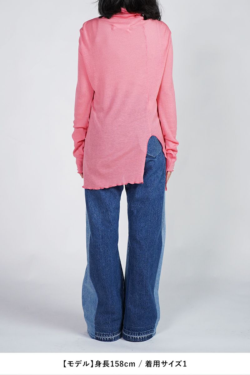 kengo(ケンゴ)tencel wool turtleneck top テンセルウールタートルネックトップス KBC-TP6 -15