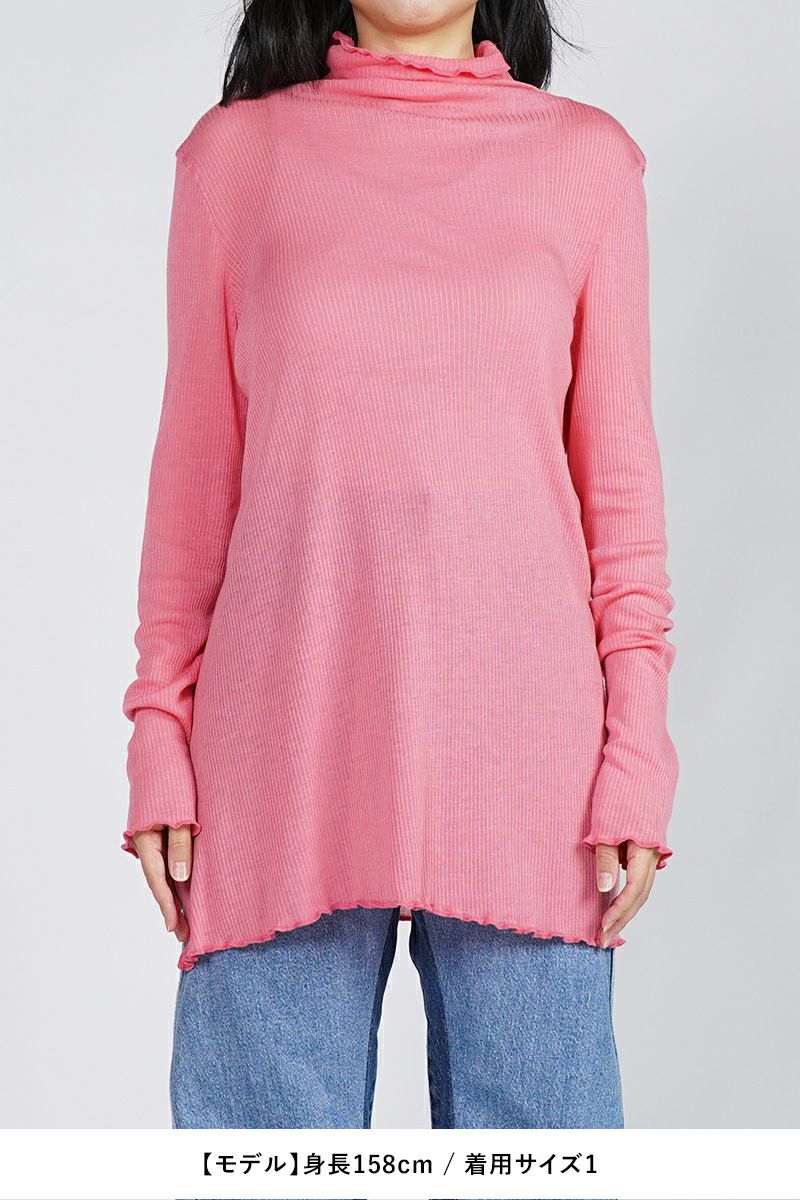 kengo(ケンゴ)tencel wool turtleneck top テンセルウールタートルネックトップス KBC-TP6 -16