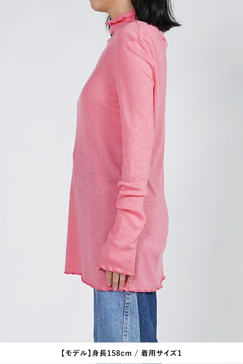 kengo(ケンゴ)tencel wool turtleneck top テンセルウールタートルネックトップス KBC-TP6 -17